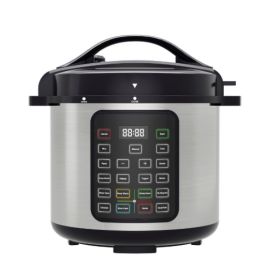 9 In 1 Electric Pressure Cooker, Warmer & Sterilizer, Saute, Slow Cooker, Rice Cooker, Multi-Functional Smart Pot (Option: Stainless Steel Big)