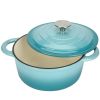 Dutch Oven,Dutch Oven Pot with Lid,4.5 QT Enamel Dutch Ovens with Dual Handles,Cast Iron Pot for Braiser,Cooking,Gifts for Family